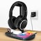 Delton D101 Wireless Computer Headset and Stand Charging Station Bluetooth Stereo Headphoones DHSWC1101XD - alternate 7